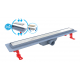 Κανάλι Ντουζιέρας Σιφών Duscheline Optimal Vision Inox 80cm Με Πλαστικό Πλαισίο Κανάλι Ντουζιέρας Σιφών Duscheline Optimal Vision Inox 80cm Με Πλαστικό Πλαισίο